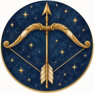 Sagittarius medallion