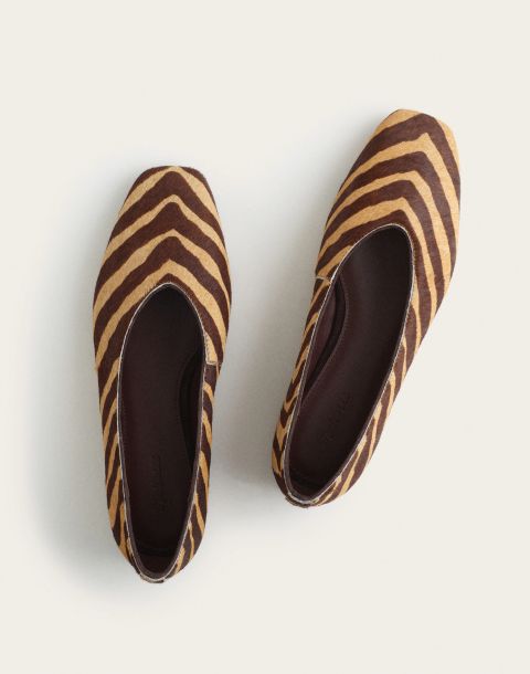 Madewell The Mylie Haircalf Ballet Flat
