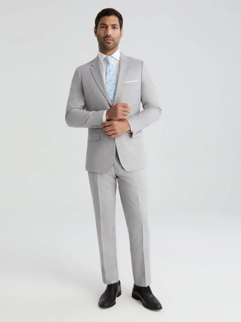 SuitShop Linen-Look Suit