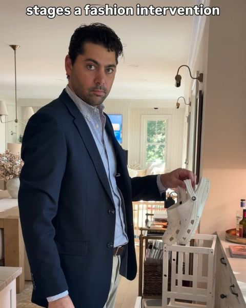 Still from the fashion intervention episode